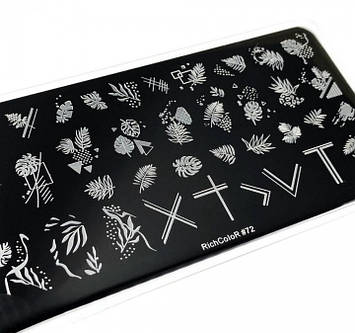 Пластина для стемпінгу Richcolor 072