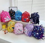 Рюкзак Єдиноріг рожевий С 60613  30*4*30 см., фото 3