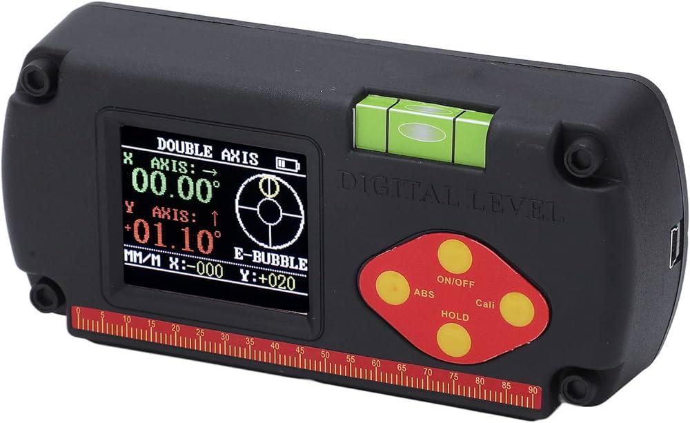 Кутомір двовісний цифровий з магнітною основою LV-DAX