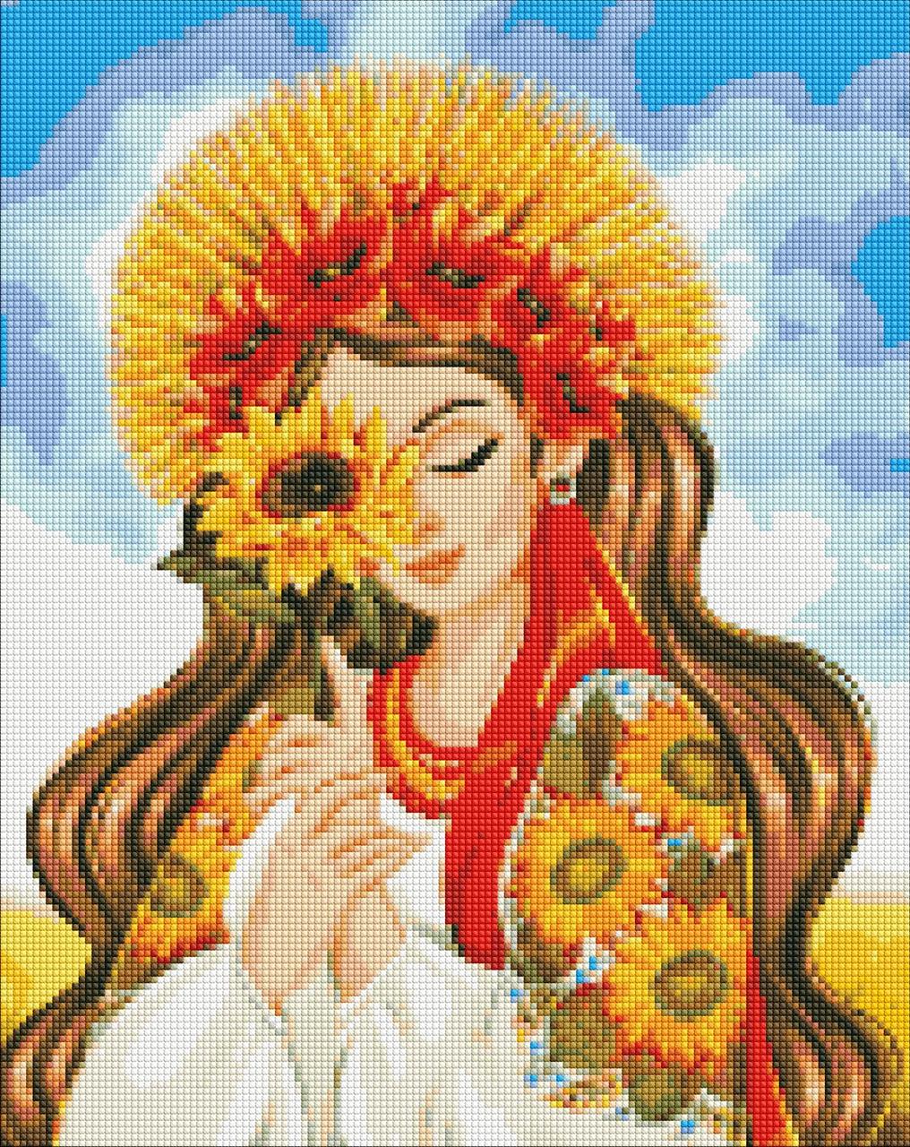 Алмазна мозаїка Ideyka AMO7592 Сонячний промінь Inkrizhanskaya, 40х50 см на підрамнику