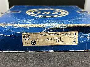 Підшипник 6314 2RS, 180314 (70*150*35) ZKL ЧЕХІЯ