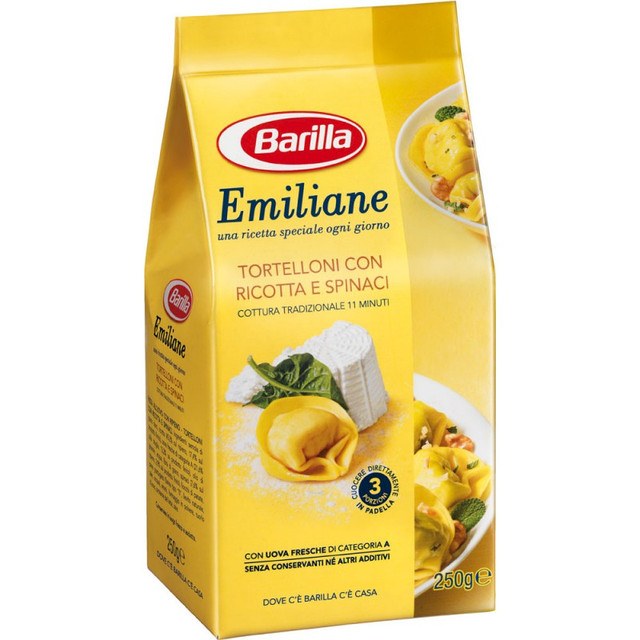 Barilla Emiliane «Tortellini» італійські пельмешки із сиром рикота