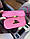 Сумка жіноча Celine Teen Triomphe Bag in Shiny Calfskin Pink Селін яскраво-рожевий DN091, фото 8