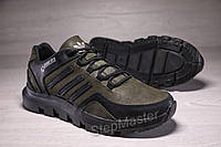 Кросівки чоловічі шкіряні Adidas Gore-Tex Olive