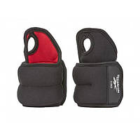 Утяжелители запястья Wrist Weights Reebok RAWT-11210 черный, красный 0.5 кг, Land of Toys