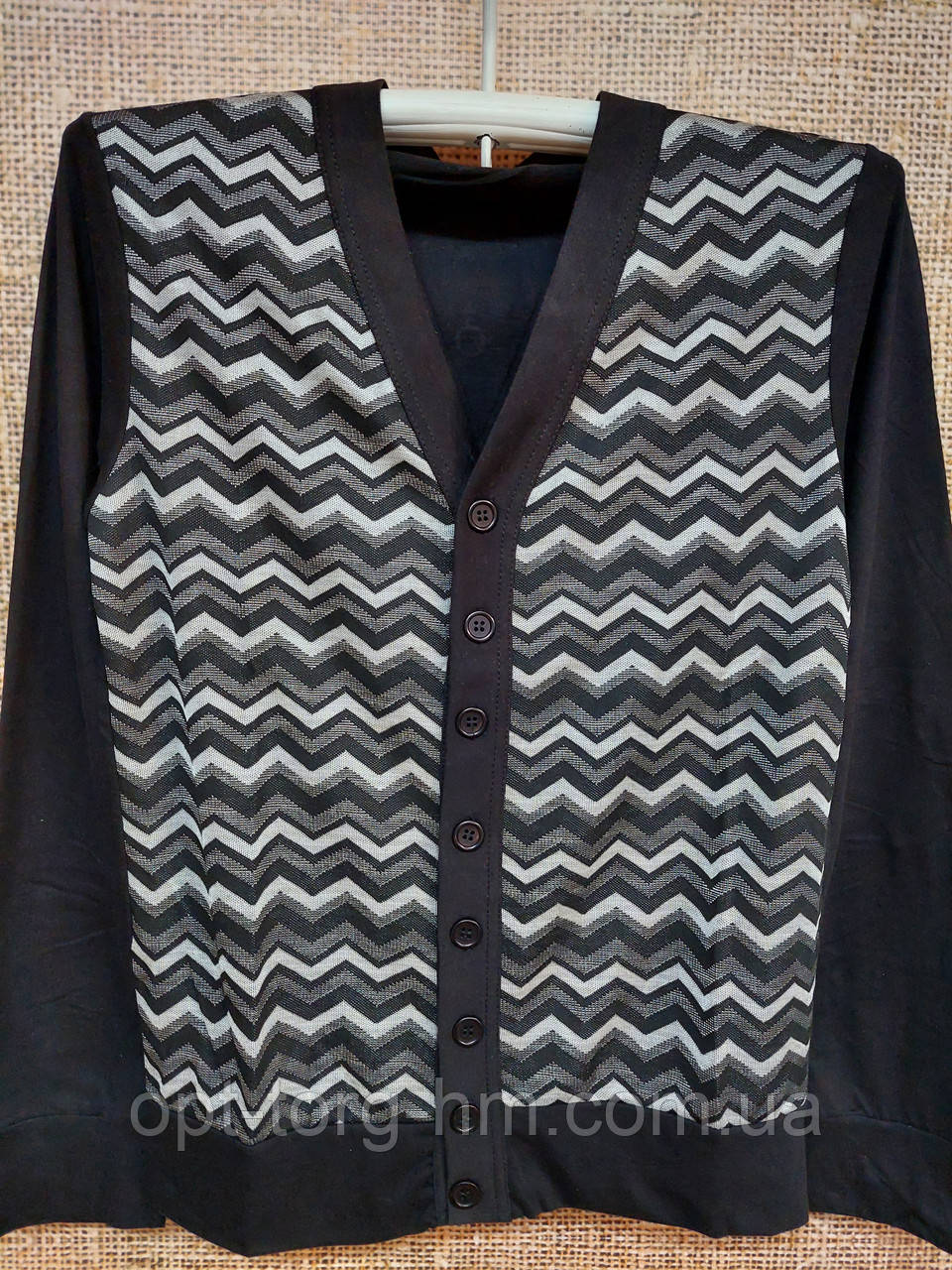 Чоловічий світер 2XL (кардиган), фото 1