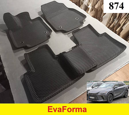 3D килимки EvaForma на Lexus RX 5 '22- (AL30), 3D килимки EVA, фото 1