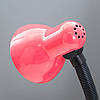 Настільна рожева лампа на гнучкій ніжці під лампу Е27 офісна/для школяра Sirius TY-2203B (рожева), фото 4