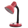 Настільна рожева лампа на гнучкій ніжці під лампу Е27 офісна/для школяра Sirius TY-2203B (рожева), фото 5