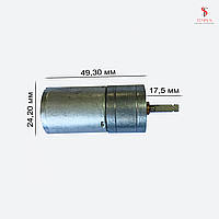 Мотор-редуктор Aslong 370 25GA (6-12V) 12V 500 rpm