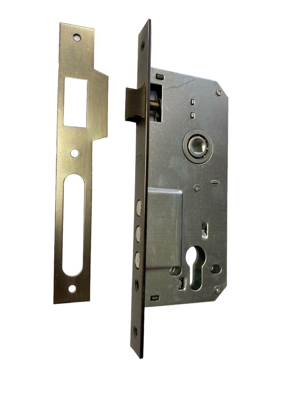 Замок врізний Титан 2000 АВ (колір бронза), фото 1