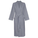 Халат вафельний ЛЮКС Ярослав сірий розміри від 44 до 62, фото 2