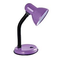 Настільна лампа на гнучкій ніжці для письмового столу під лампу Е27 Sirius TY-2203B (фіолетова)