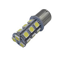 Лампа LED цоколь одноконтактний BA15S; 1.66W; 12-V; 18 діодів;D-18 mm; L-52 mm (T20-B15-018W5050 BA15S Bass)