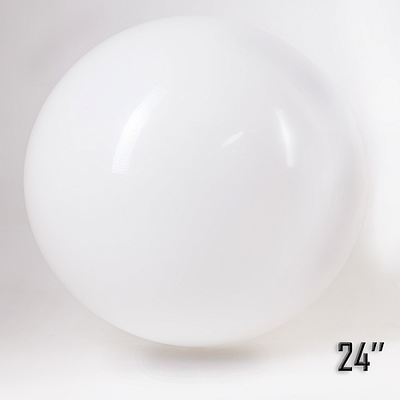 Art Show 24"/ 61 см Куля гігант Білий. Кулі повітряні латексні