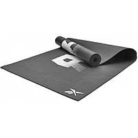 Двусторонний коврик для йоги Double Sided Yoga Mat Reebok RAYG-11030BK, Lala.in.ua