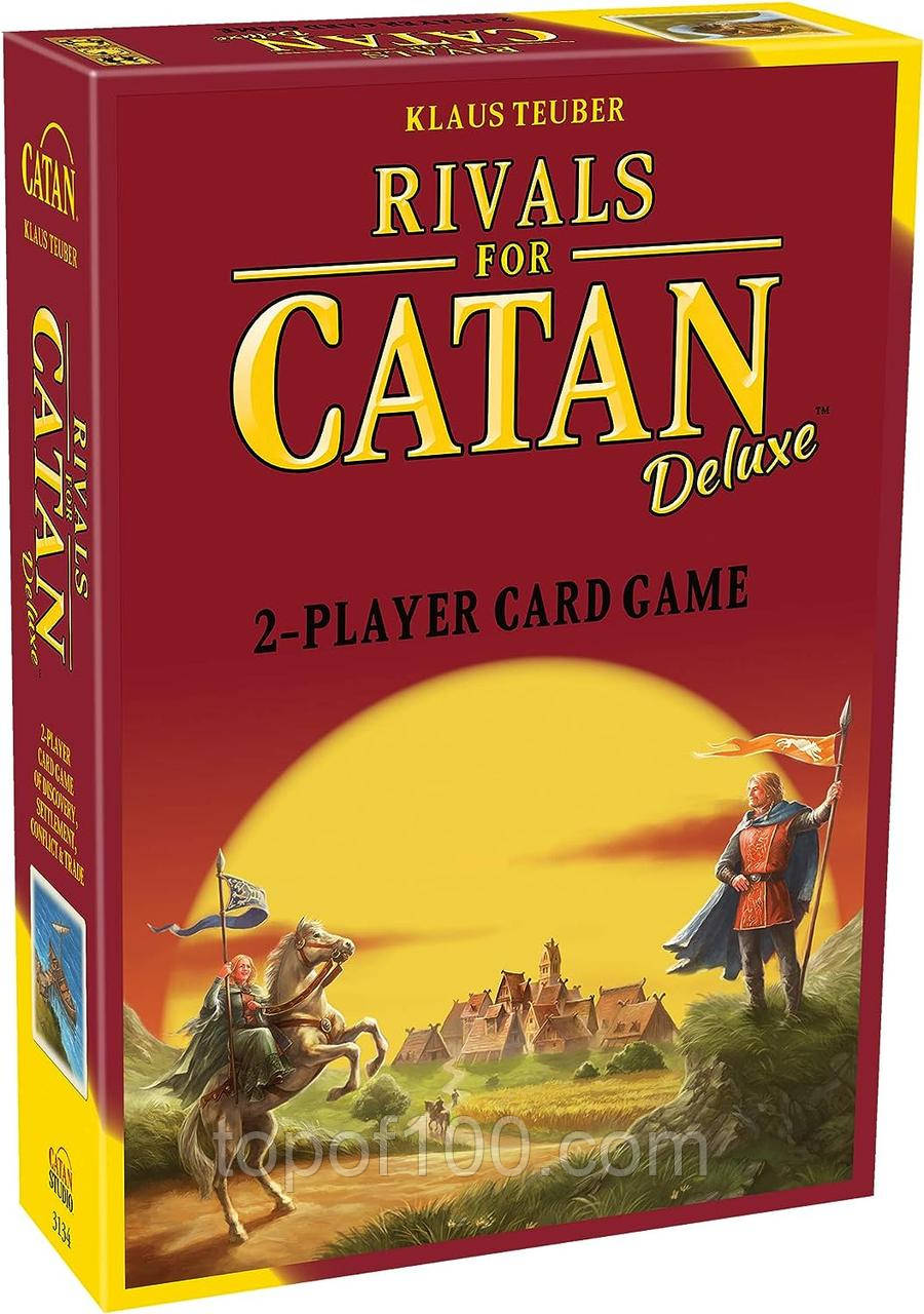 Настільна гра Rivals for Catan (Колонізатори. Князі Катана) + правила УКРАЇНСЬКОЮ