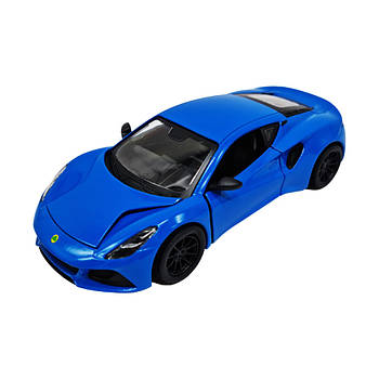 Інерційна машинка Lotus Emira Kinsmart KT5441W металева, 13 см (Синій)