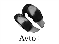 Підкрилки передні Хонда Цівік 4D (2005-2011) Honda Civic 4D sedan