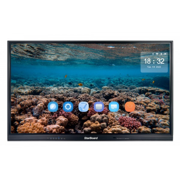 Интерактивная доска 65" STARBOARD TE-QS1-65 16:9 Multi-Touch - фото 1 - id-p1968027042