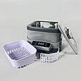 Ультразвуковий очищувач Ultrasonic Cleaner 1200 B, 1200 мл, 70Вт, фото 3