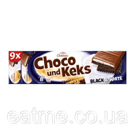 Choceur Choco and Keks Батончики з молочного шоколаду з шоколадним печивом і молочною начинкою 300g