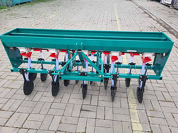 Зернова сівалка 15 рядна СЗН-15Б-3Т з бункером для міндобрива для мототрактора та трактор під трьохточечну навіску