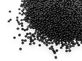 Бісер Matsuno Японія №11/0 колір чорний #Х49Х 50г