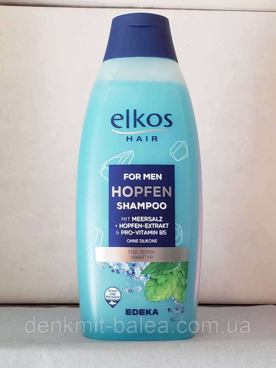 Чоловічий шампунь Інтенсивне Живлення волосся Еlkos Men Intense Shampoo 500 мл