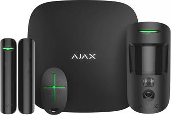Комплект системи безпеки AJAX StarterKit Cam Plus