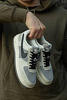 Кроссовки мужские Nike Air Force Gore-Tex Beige\Grey кроссовки найк аир форс мужские кросівки nike