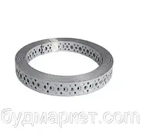 Стрічка монтажна перфорована металева 18 мм (0.6мм*20м)