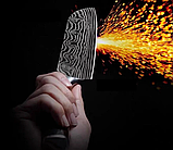 Ніж шеф-кухаря 7 дюймів Sande, фото 3