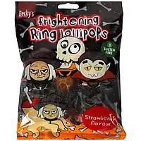Леденцы Becky's Halloween Frightening Ring lolipops 90g