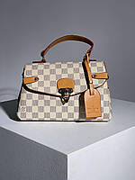 Сумка женская Louis Vuitton Madeleine BB Ivory (серая) KIS01137 модная стильная изящная мини сумочка экокожа