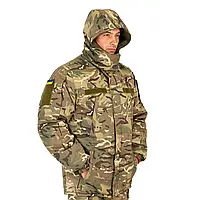 ЗЗимовий бушлат мультикам ЗСУ на флісі тепла військова зимова куртка армійський бушлат мультикам військовий