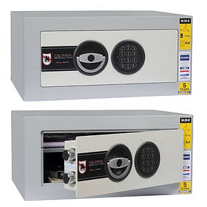 Меблевий сейф Griffon M.20.Е | Зламостійкий за класом S1 | Електронний кодовий замок | Для зберігання цінностей в офісі та вдома