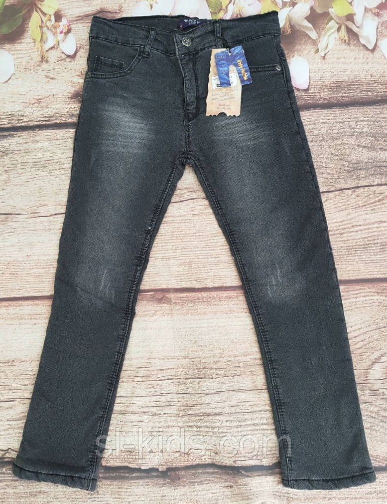 Зимові джинси дитячі для хлопчиків 8-11 років вир. Туреччина, фото 1