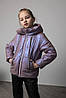 Модна дитяча куртка для дівчинки весна осінь розміри 140-158, фото 5