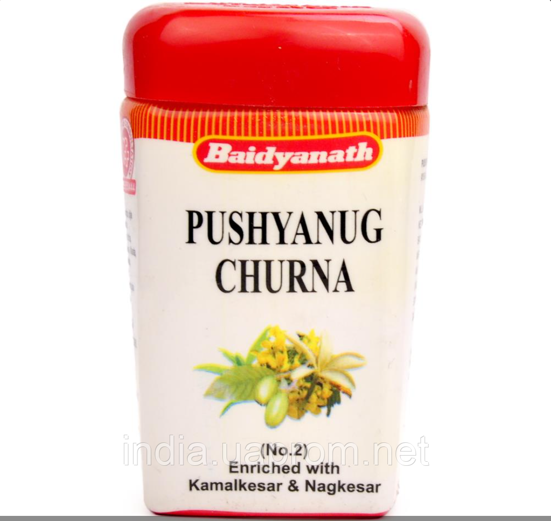 Пушьянуга чурна 60г Байдьянатх, Pushyanuga Churna Baidyanath, совершенная травяная комбинация, Аюрведа Здесь - фото 1 - id-p277977847