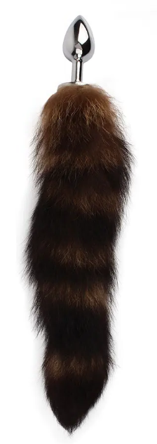 Анальна пробка з хвостом — Fierce Euphoria Frisky Fox Tail Butt Plug