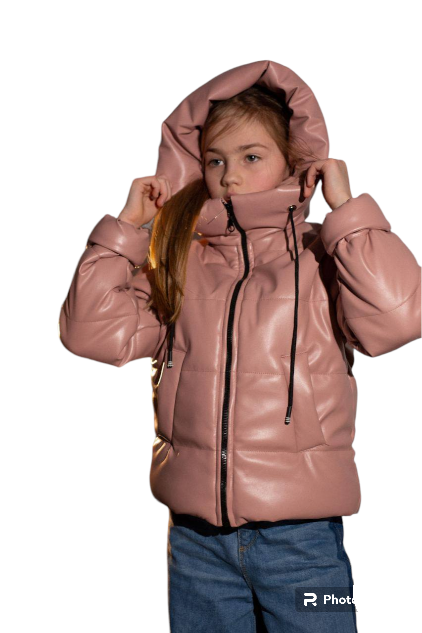 Модні куртки для дівчаток дитячі розмір 140-158