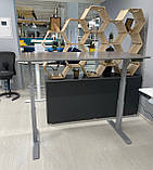 Рама для столу AOKE LITE Сірий, 2 мотори, Пам'ять, Діапазон 66-131 см, аналог флагмана AOKE FLEX, фото 6