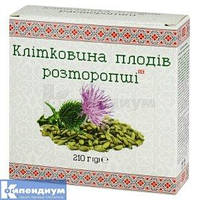 Клітковина плодів розторопші 210г п/е пакет карт кор дієт добав