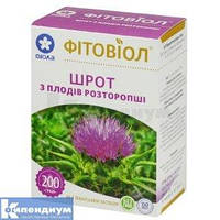 Шрот з плодів розторопші 200г в пач дієт добав