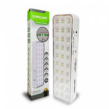 Світлодіодний акумуляторний світильник EUROLAMP 30 SMD 2W 6000-7500К білий (EM-30SMD/2W)