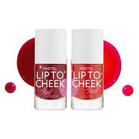 Тинт для губ и щек - PASTEL Lip To Cheek Tint Carmen 01, 9,6 мл