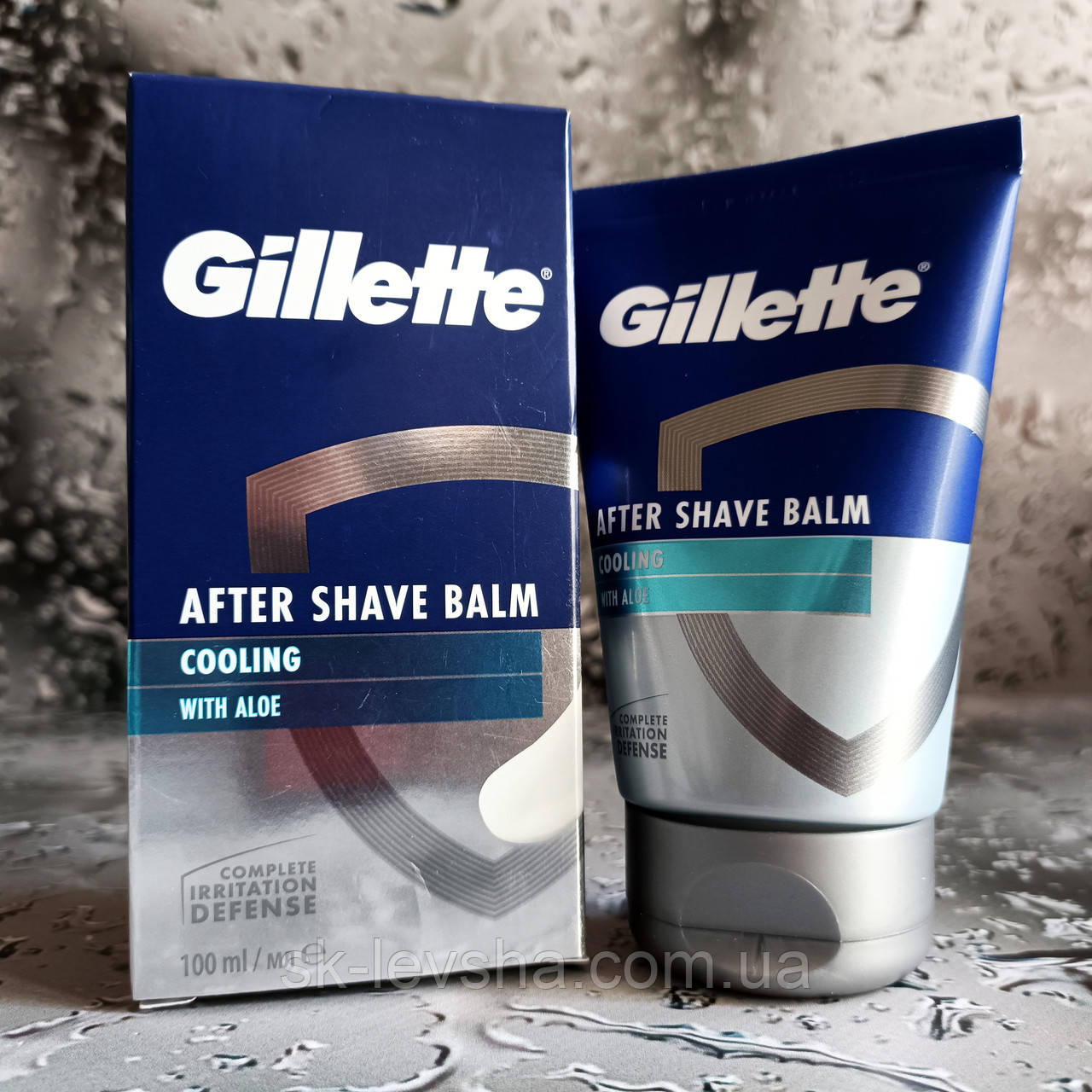 Бальзам після гоління Gillette Cooling With Aloe 100 мл., фото 1