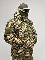 Тактическая куртка пиксель зимняя военная куртка пиксель тактический бушлат ЗСУ