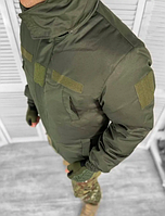 Зимний военный бушлат ЗСУ олива на флисе теплая военная зимняя куртка- бушлат армейский цвет олива,пиксель